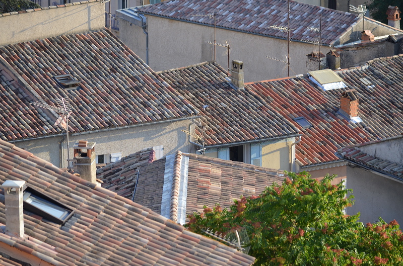 Les toits de Gréoux