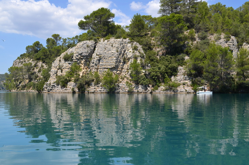 Les falaises du lac d'Esparron  Jean-Franois Macaigne