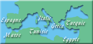 Carte de l'Océan Indien - Choisissez une zone